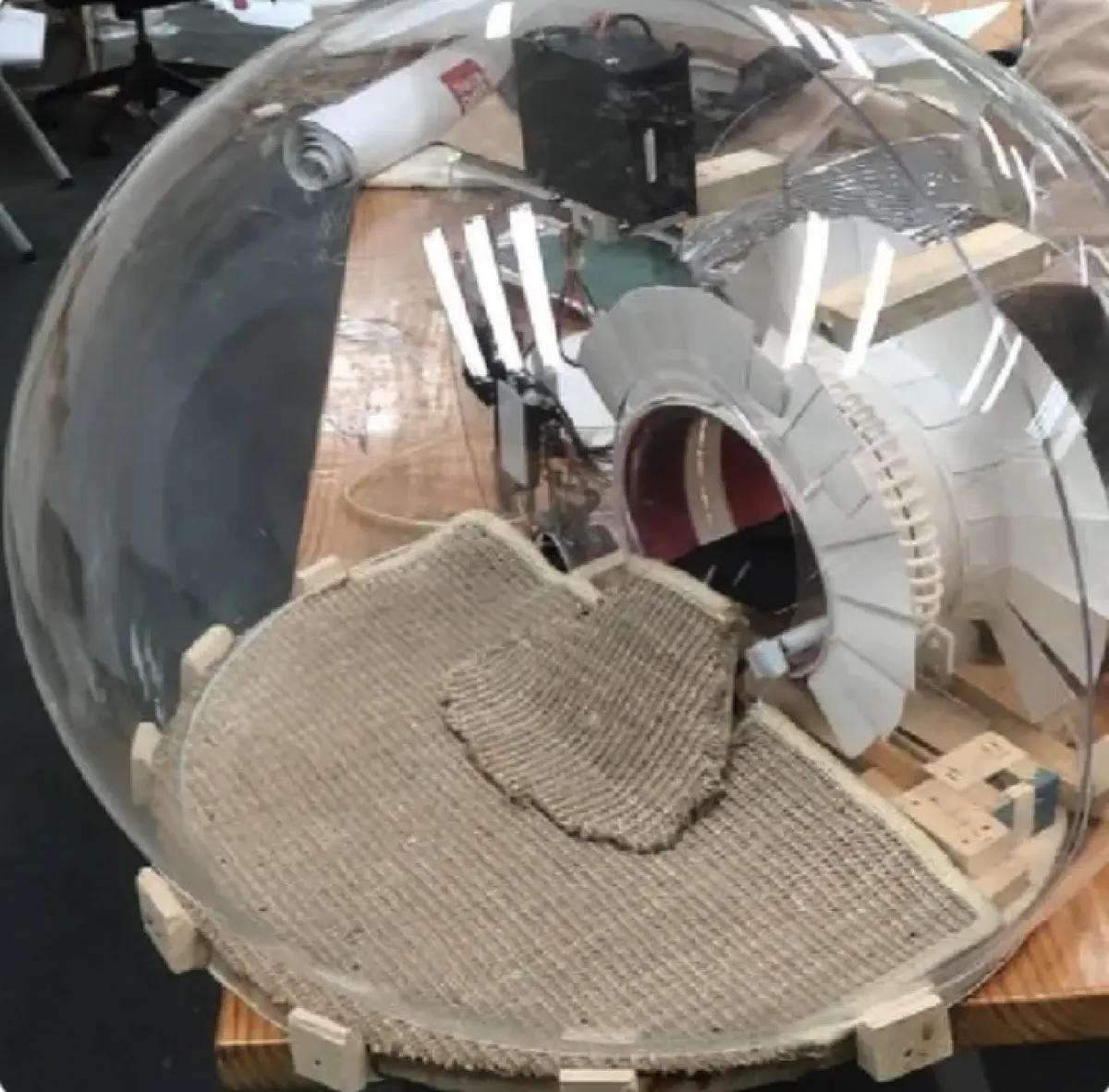 전동 자동 그루밍 시스템 프로토타입